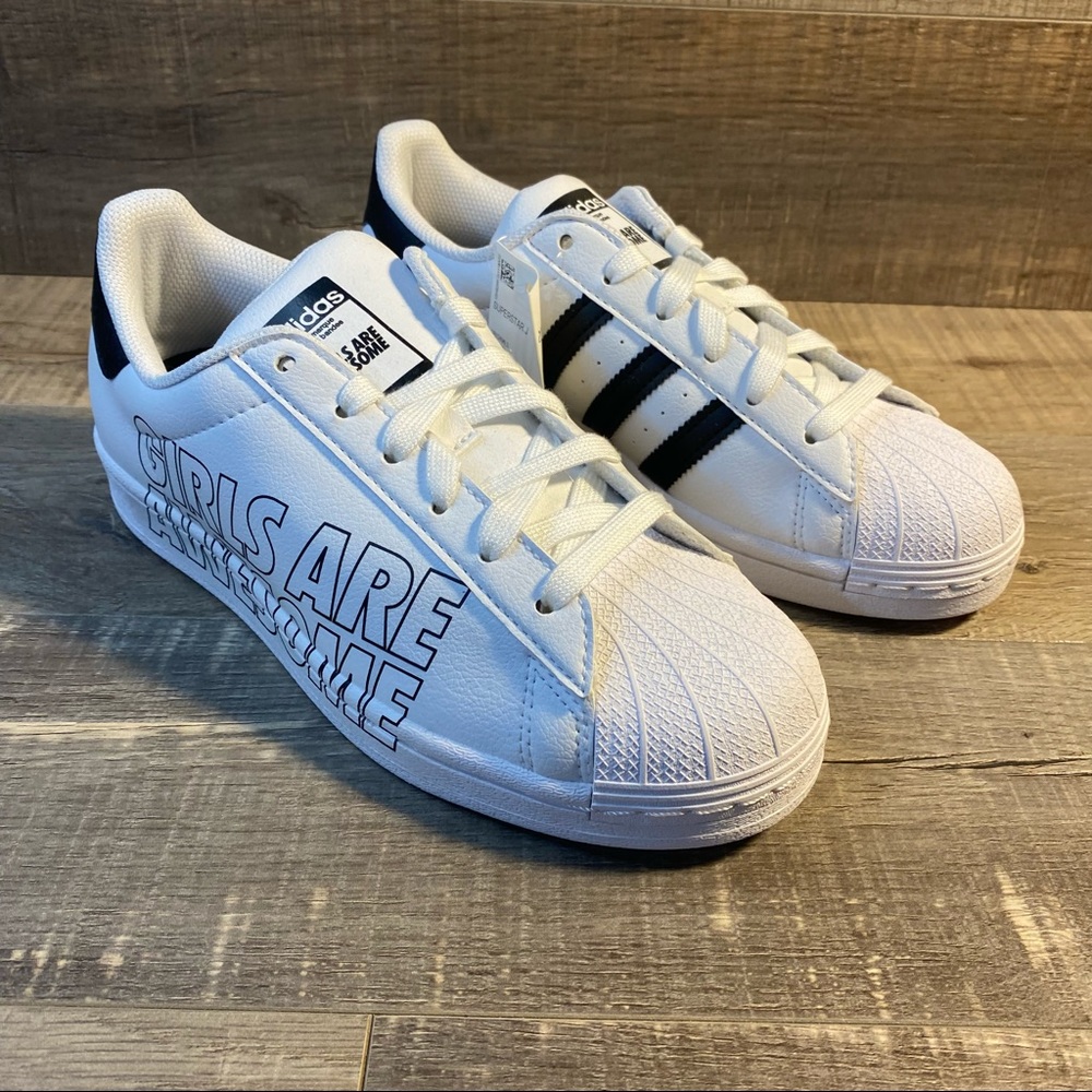 Adidas Superstar J x Girls Are Awesome ‘Wordmark’